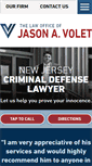 Mobile Screenshot of criminallawyer-nj.com