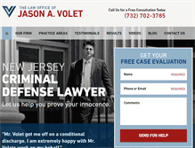 Tablet Screenshot of criminallawyer-nj.com
